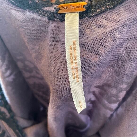 Free People Bodycon Medallion Mini Dress small - Picture 3 of 4